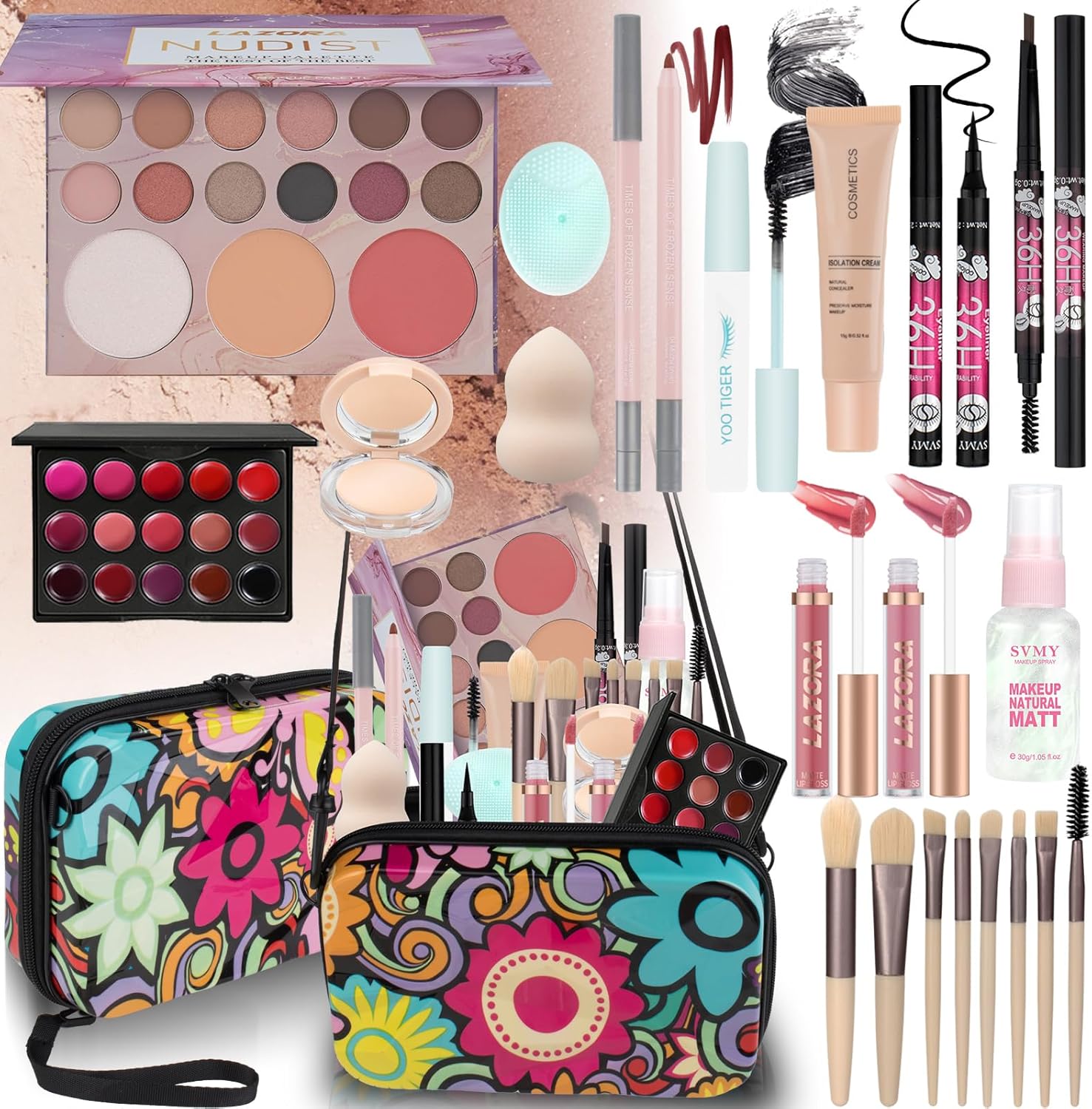 Makeup Kit Makeup Set for Teens Girls Make up Gift Sets for Teen Girls 10-12 Make up Kits for Teenagers14-16 Gifts - Image 1