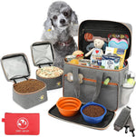 Dog Travel Bag for Traveling| Week Away/Overnight Travel Accessories with Multi-Function Pockets|Pet Travel Set for Dog and Cat|Ultimate Gift for Dog Moms &Dads, Doggy Lovers &Pet Owners - Image 11