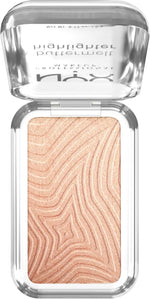 NYX PROFESSIONAL MAKEUP Buttermelt Highlighter, Powder Highlighter Makeup, With Up to 12H Wear and High Impact Glow - 10 Glaze It Butta (Light Bronze) | Creamy melting texture, 12h non-transfer hold, holographic iridescent finish, vegan formula - Image 11