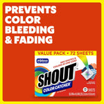 Shout color catcher sheets box side angle