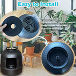 Individually sealed charcoal deodorizer filters for cat litter boxes pack layout