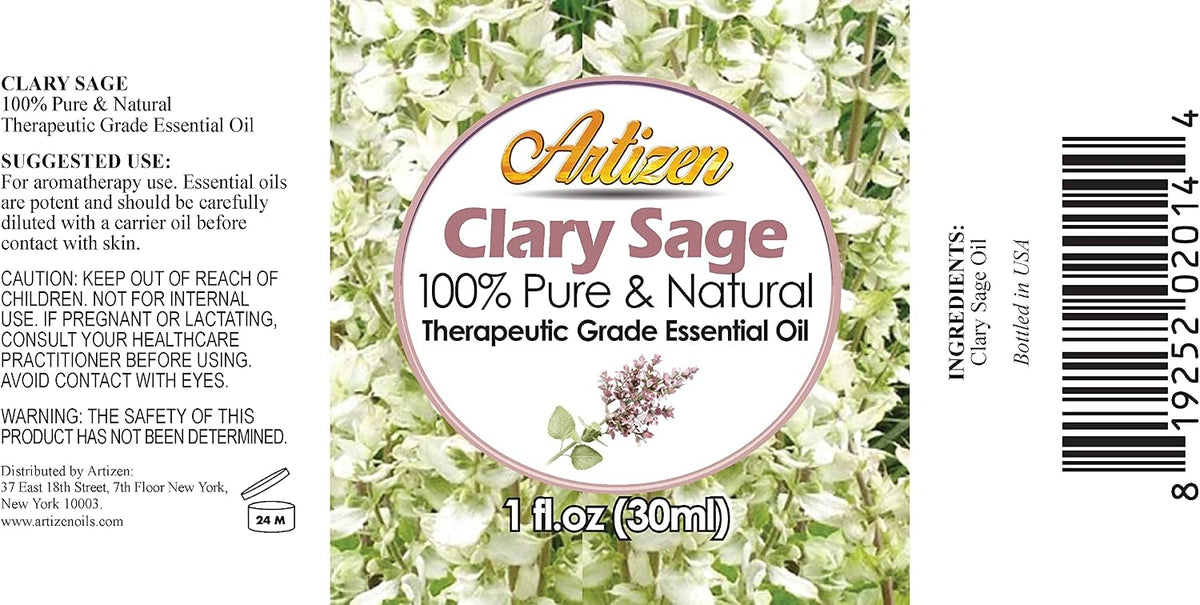Artizen clary sage essential oil dropper applicator