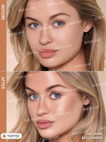 Sheglam liquid bronzer applicator close up