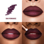 Close up of the creamy tip of the waterproof lip pencil.