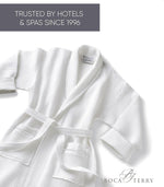 Boca Terry women summer bathrobe lifestyle shot
