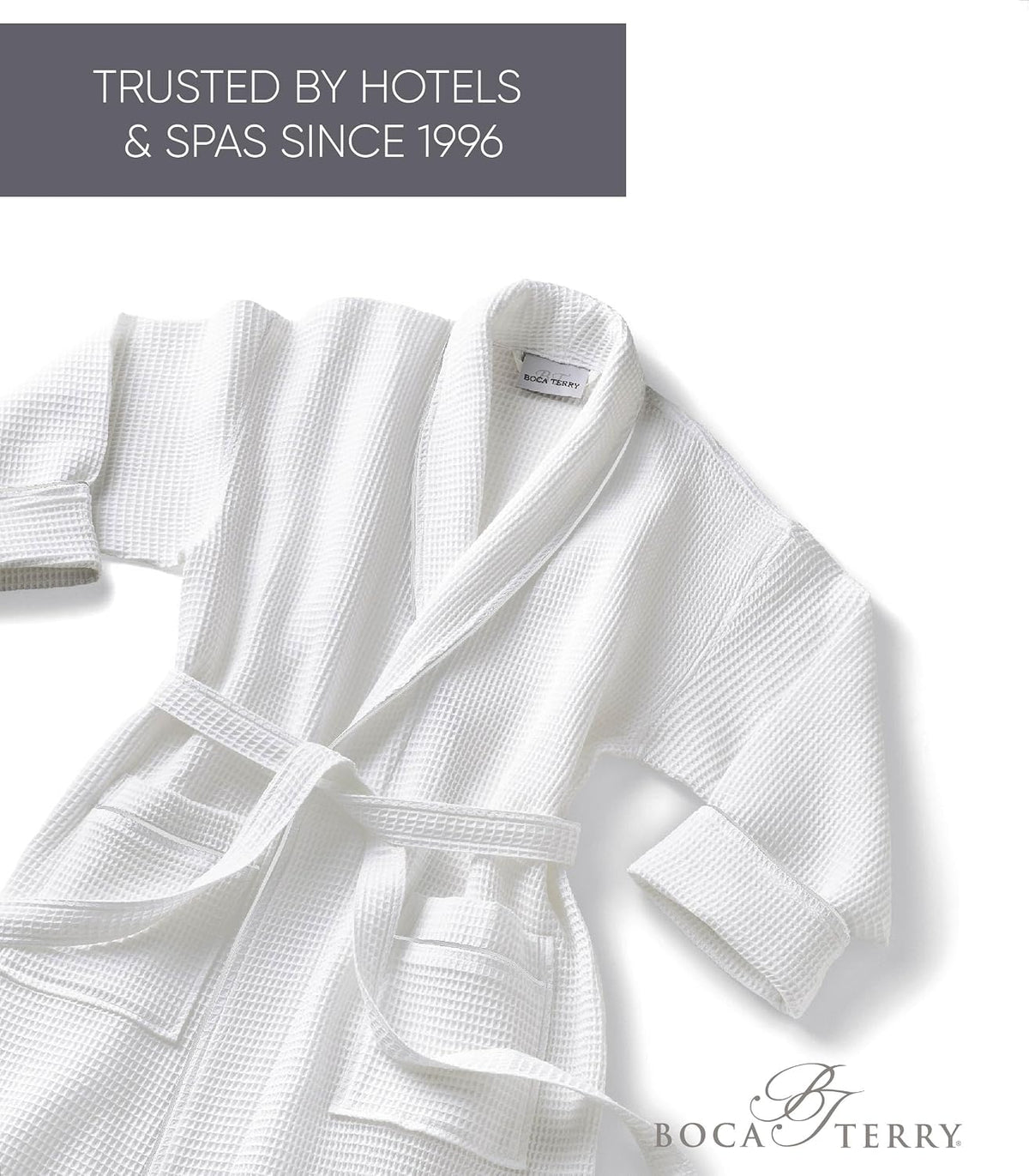 Boca Terry women summer bathrobe lifestyle shot