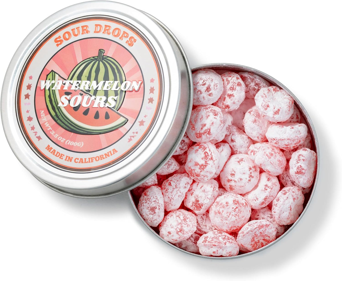 Authentic USA imported Sour Drops packaging details