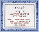Fresh Lotus Youth Preserve Eye Cream application demo
