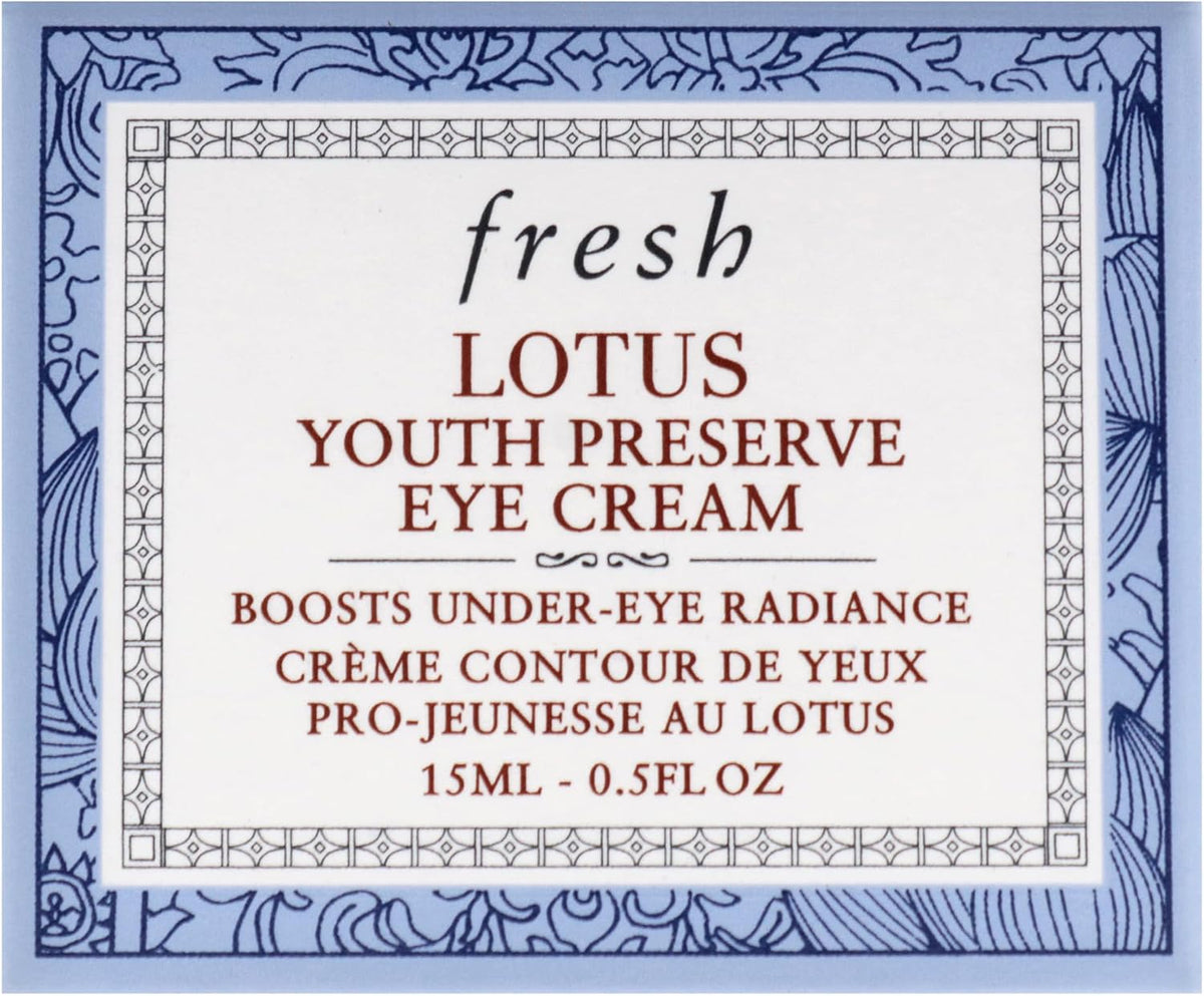 Fresh Lotus Youth Preserve Eye Cream application demo