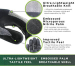 Showa foam nitrile palm coating close up detail