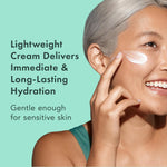 Rael Miracle Clear Barrier Cream lightweight facial moisturizer tube on a clean background.