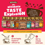Beanies Peanut Butter Cup Instant Coffee nutritional label