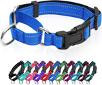 Reflective Martingale Dog Collars. Dog Collar with Quick Release Buckle. Adjustable Soft Padded Breathable Nylon Pet Collar Suitable for Puppies for Small Medium Large Dogs. - Image 13