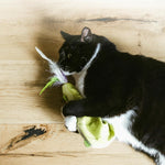 Catstages Wiggle Worm interactive toy lifestyle angle