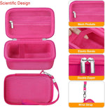 Elonbo camera storage case featuring elastic stabilization band detail