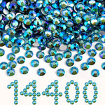 Beadsland Flatback Rhinestones Bulk,14400pcs Crystal Rhinestones for Nails Crafts DIY Decoration, Crystal, SS16, 3.8-4.0mm - Image 15