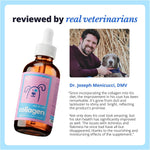 Taily liquid collagen biotin and hyaluronic acid pet supplement