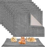 Folded Barydat cage liners showing compact storage size