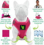 EcoBark harness no-choke neck design detail