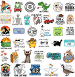 Chivertion 400 piece funny meme sticker collection front view