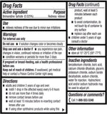 LUMIFY Brimonidine Tartrate eye drops 3 pack box packaging