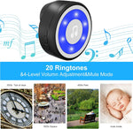 Side profile of waterproof dog doorbell button for outdoor use