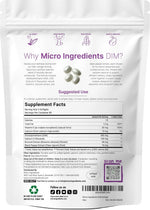 Micro Ingredients DIM Plus 400mg softgels packaging details