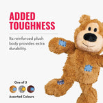 Authentic USA imported KONG Wild Knots Bear toy for medium and large dogs