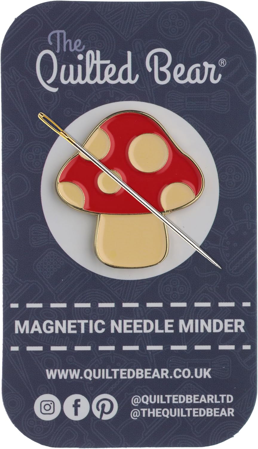 The Quilted Bear Magnetic Needle Minder, Cat | Enamel Needle Keeper for Embroidery & Cross Stitch, Secure Holder for Sewing Needles & Pins, Strong Magnet, Sewing Accessory - Image 14