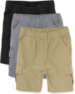 The Children's Place Baby Boys' Pull On Cargo Shorts - Image 15