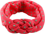 Toptim infant hair bands showing soft stretchable cotton spandex fabric
