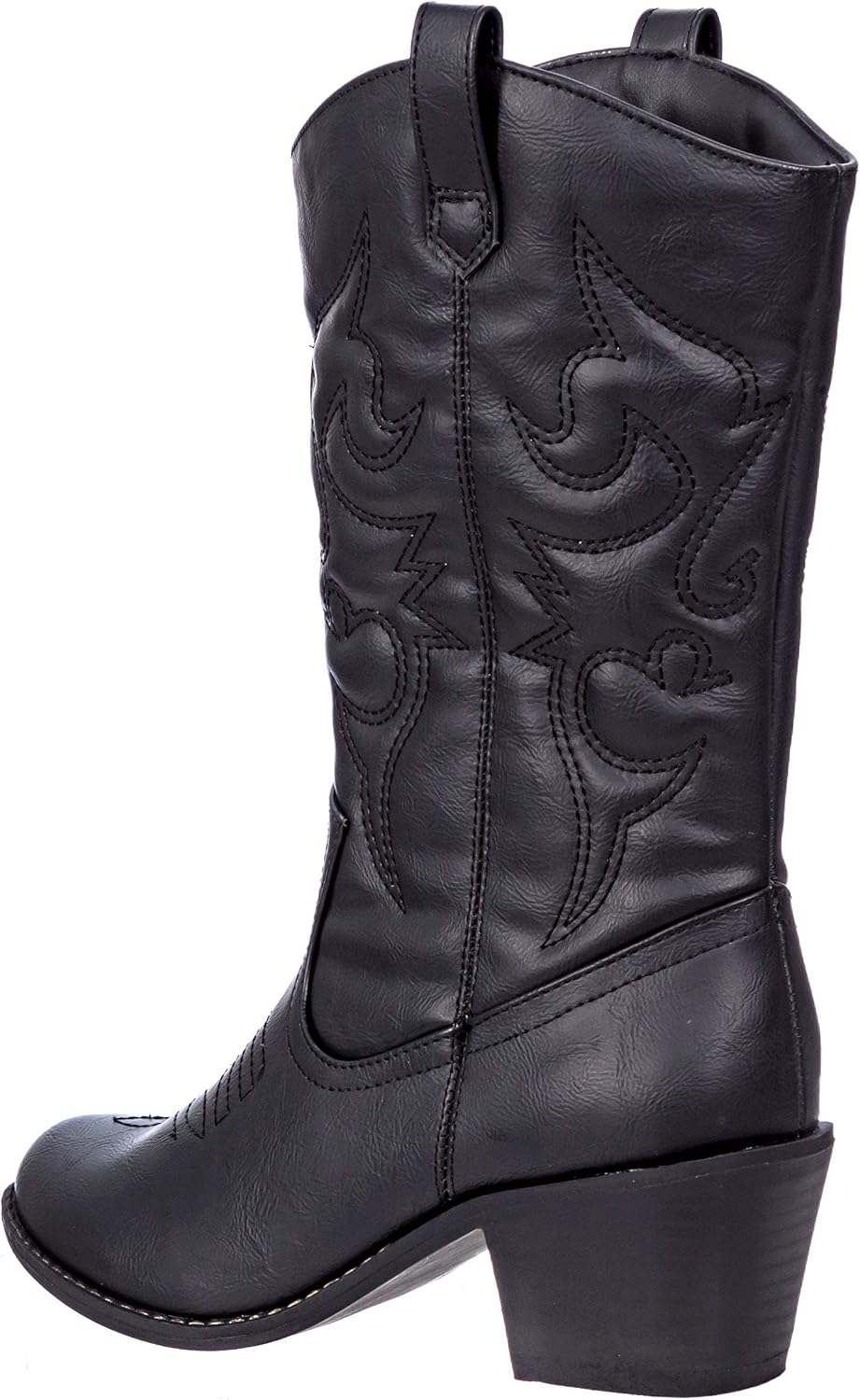 Charles Albert mid calf boot toe and sole angle