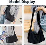 Lizbin black crossbody bag full angle layout