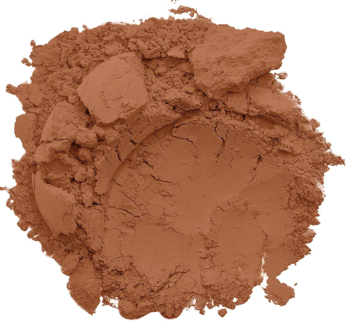 Milani Matte Bronzer Sun Drenched shade swatch on medium skin tone.