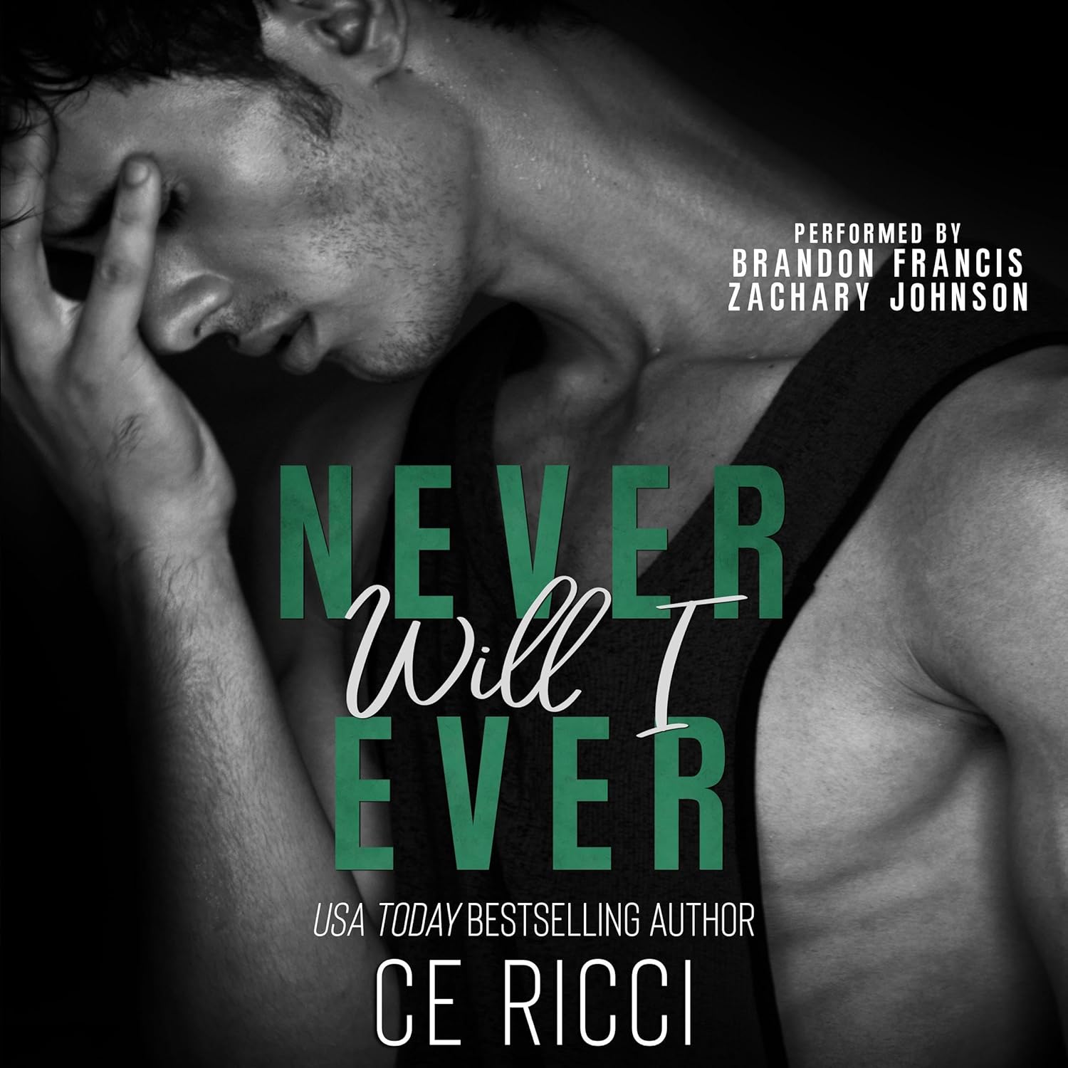 CE Ricci Never Will I Ever Reckless Games book two audiobook front view cover art.