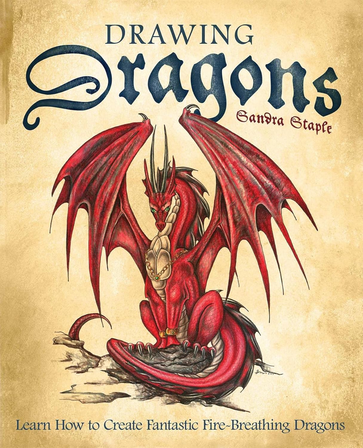 Drawing Dragons: Learn How to Create Fantastic Fire-Breathing Dragons (How to Draw Books) - Image 1