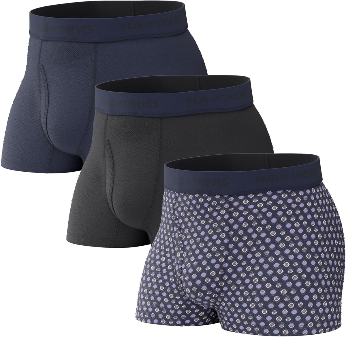 Pair of Thieves Men Super Fit Trunks | Underwear for Men | Breathable Mesh | Moisture Wicking, Daily Comfort - Image 14