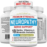 Nuturna Neuroturna Nerve Support 600mg ALA bottle front view