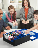Commander deck box showing waterproof PU leather exterior texture