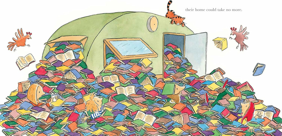 The Children Who Loved Books open interior pages view