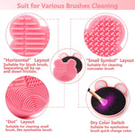 TailaiMei travel size brush cleaning pad