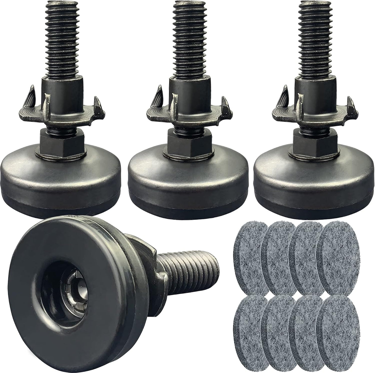 TWIG adjustable furniture leveling feet front view