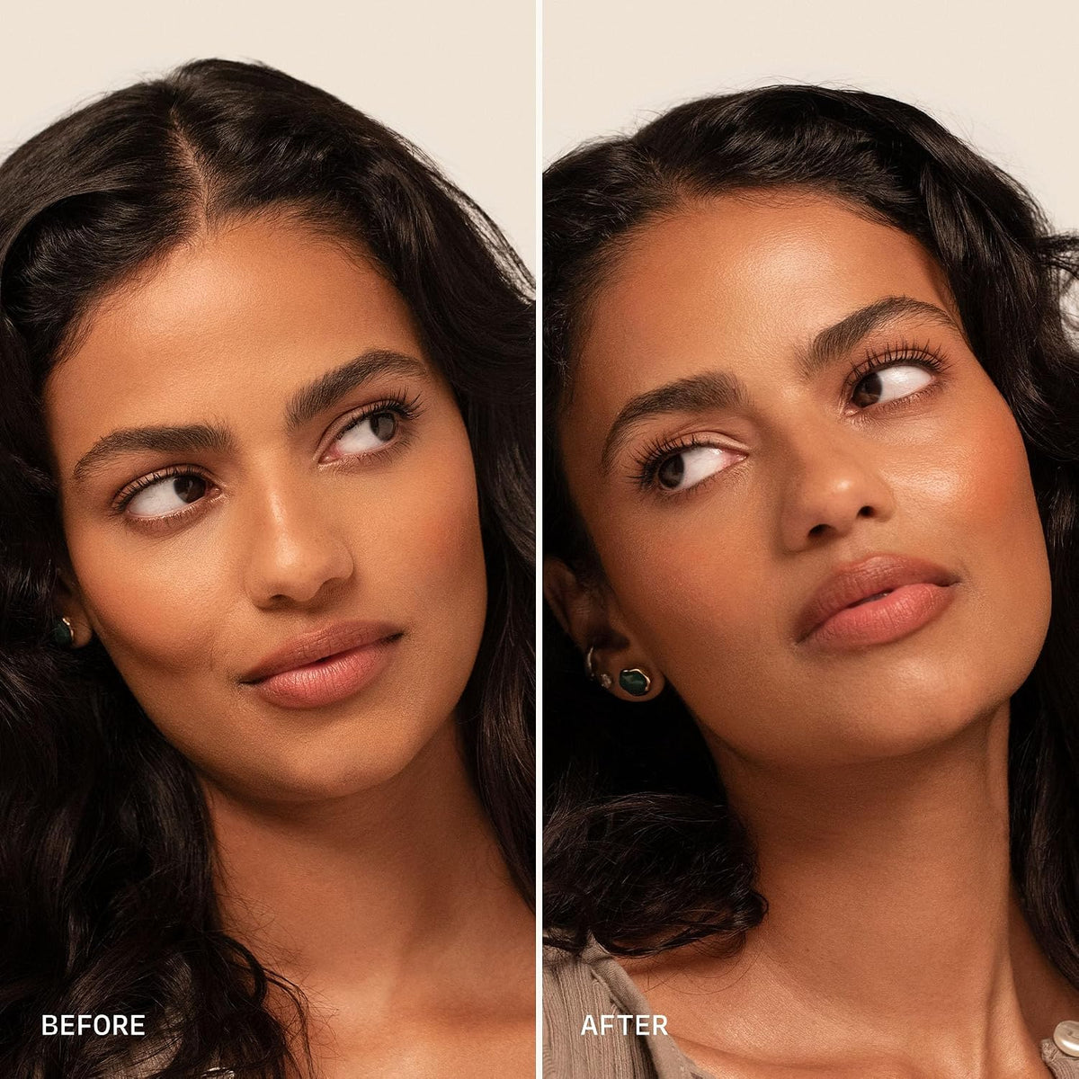 Imported Milani micro mist sunscreen spray texture application visualization
