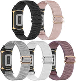 5 Pack Stretchy Nylon Compatible with Fitbit Charge 6 Bands/Fitbit Charge 5 Bands for Women Men, Elastic Adjustable Straps Sport Replacement Wristbands for Fitbit Charge 5/6 Watch - Image 12
