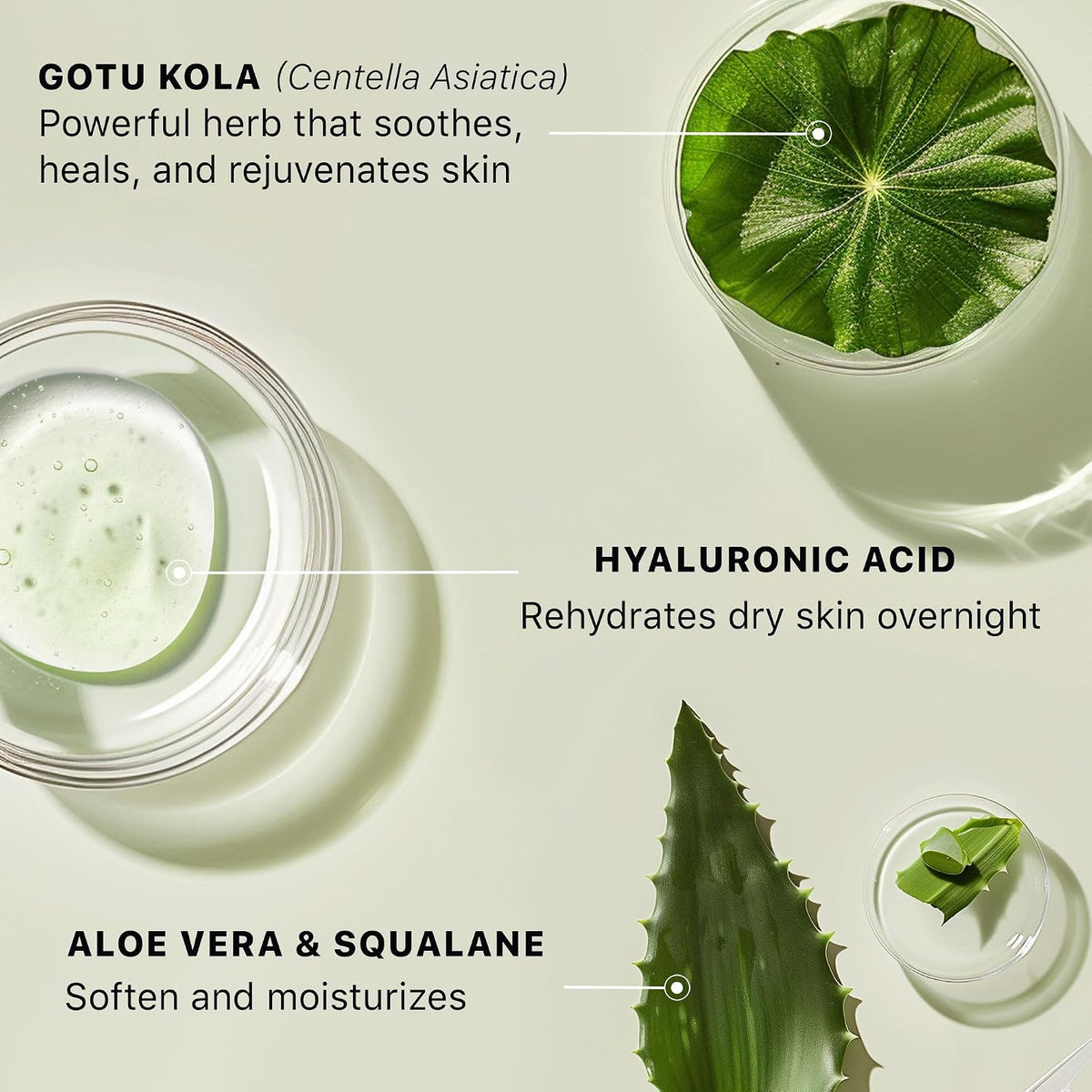 Beauty by Earth hyaluronic acid moisturizer lifestyle application shot