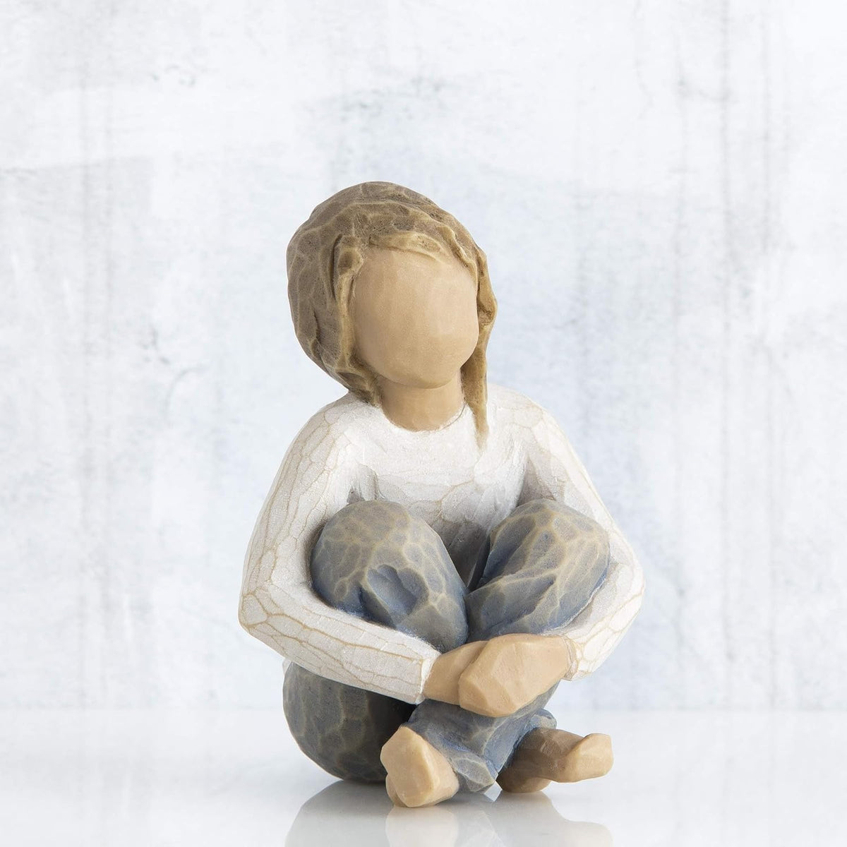 Willow Tree Spirited Child figurine packaging and enclosure card