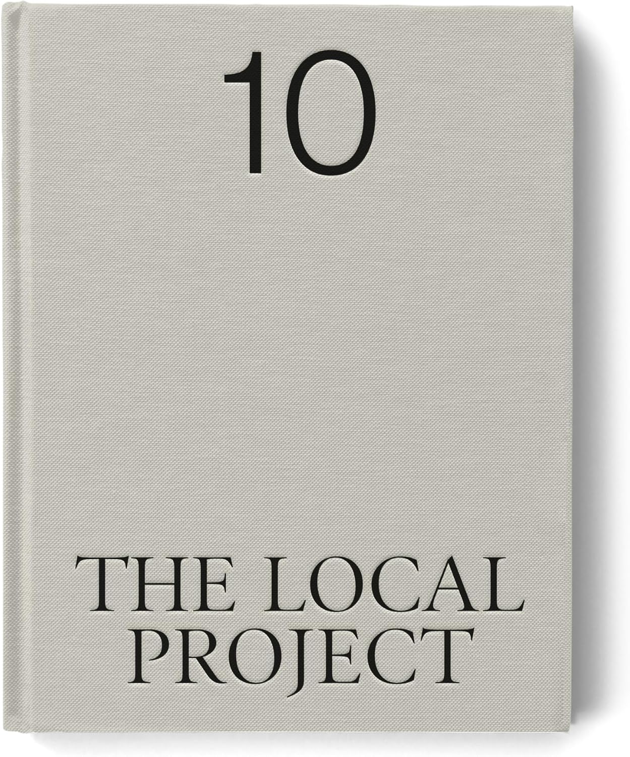 The Local Project Book 10 hardcover front cover design
