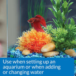 API water treatment bottle back label details