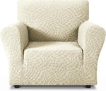ZNSAYOTX 1 Piece Jacquard Chair Slipcovers for Living Room High Stretch Chair Covers with Arms Anti Slip Pets Friendly Couch Sofa Armchair Cover Furniture Protector (Chair, Black) - Image 14