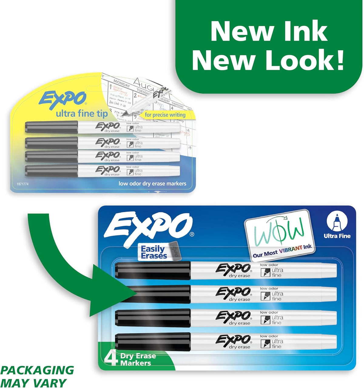Expo ultra fine tip dry erase marker close up
